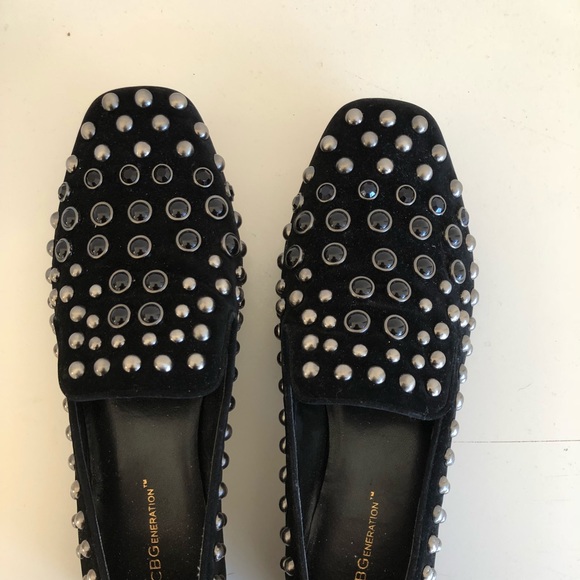 BCBG studded suede loafer/flats (NWT) - Picture 4 of 4